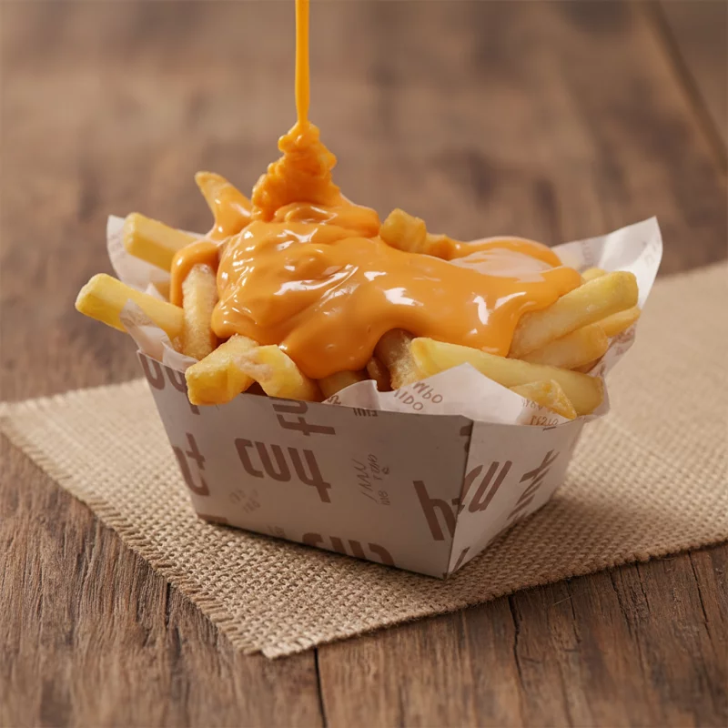 Papas c/ cheddar (P/llevar o Local)