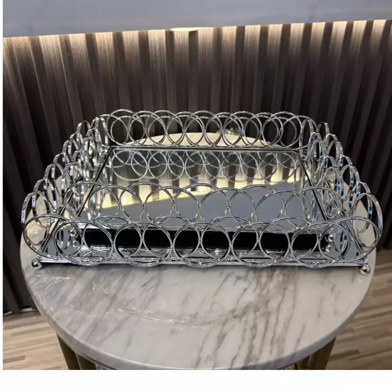 BANDEJAS CUADRADAS SET X 2 JX-386B