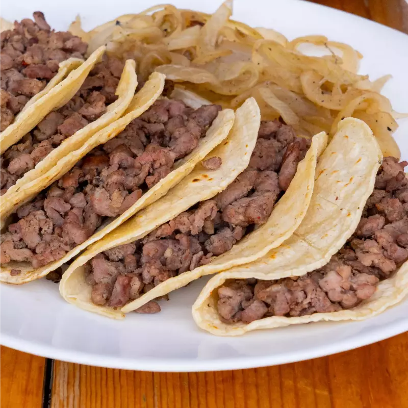 5 TACOS DE SIRLON