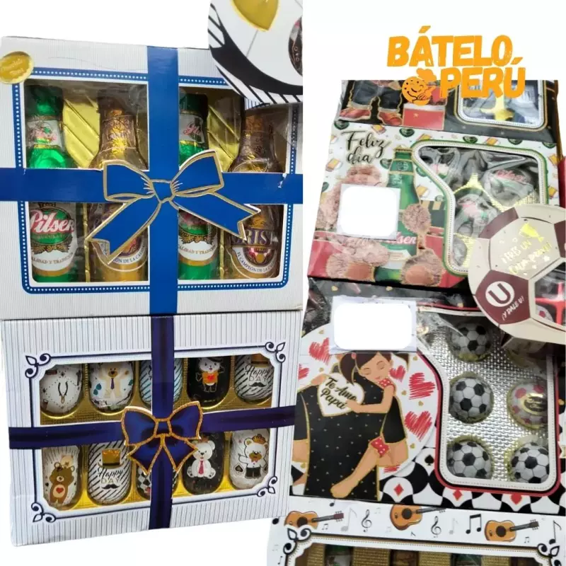 CAJA PAPÁ X12 CHOC