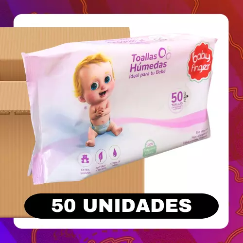 Bulto Baby Finger Toallas Húmedas