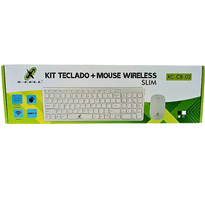 KIT TECLADO/MOUSE X-CELL XC-CB-02