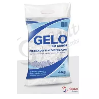 Gelo Cubo 4kg