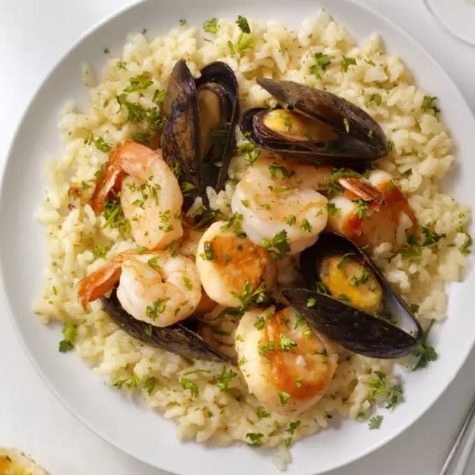 -RISOTTO FRUITS DE MER-