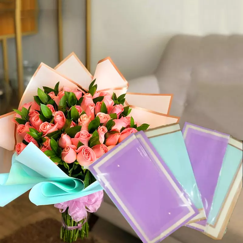 Papel coreano ideal envolver flores