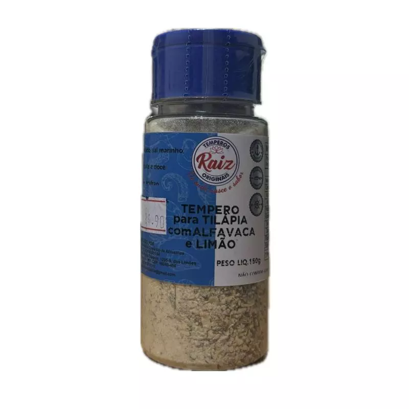 Para Tilápia com Alfavaca e Limão