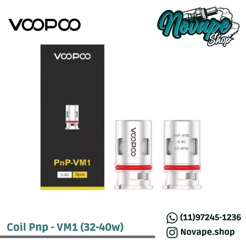 Coil Pnp VM1 0.3 - (32-40W) Voopoo