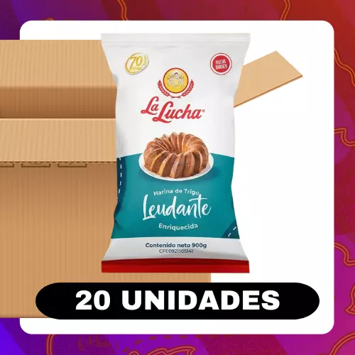 Bulto La Lucha Trigo Leudante 900g