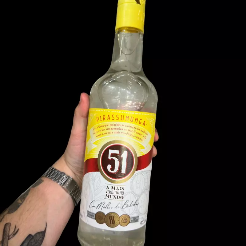Aguardente 51 Pirasssununga 965ml