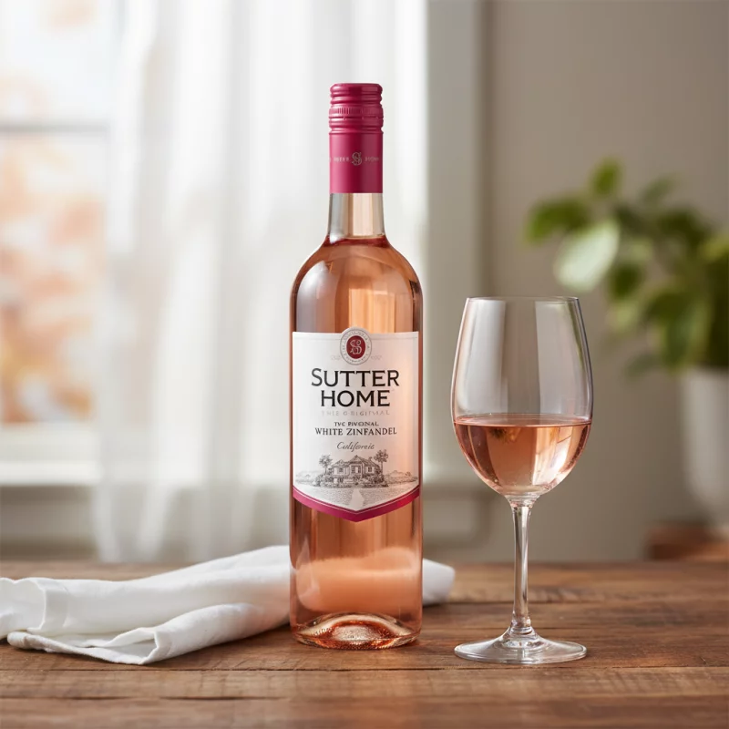 VINHO SUTTER HOME WHITE ZINFADEL ROS
