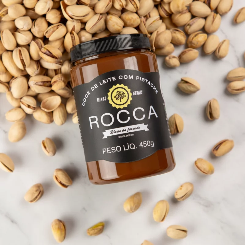 Doce de leite Rocca PISTACHE 450g
