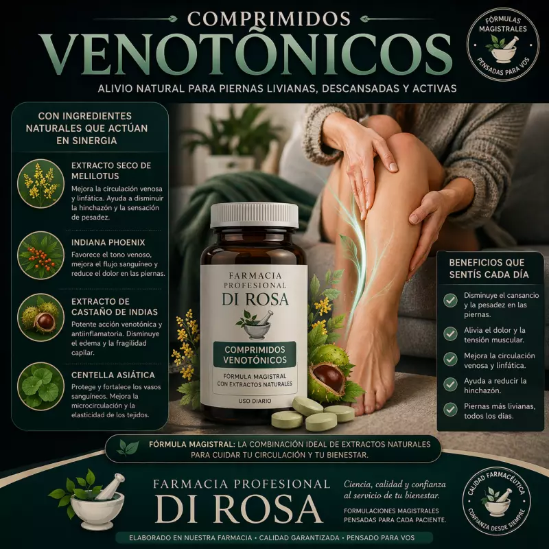 Comprimidos venotónicos x 30