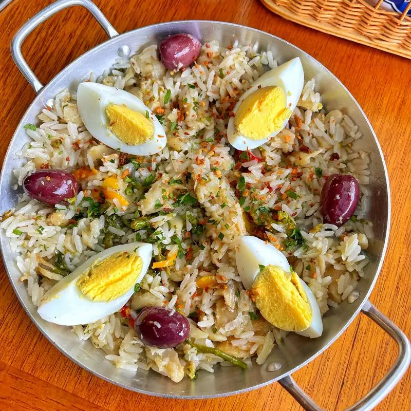 ARROZ DE BACALHAU