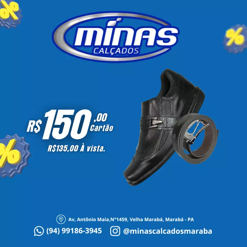 Sapato Preto RF:16500