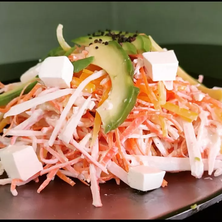 Ensalada de cangrejo