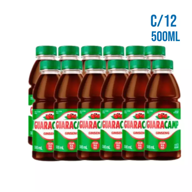 Guaracamp com ginseng 500ml C/12