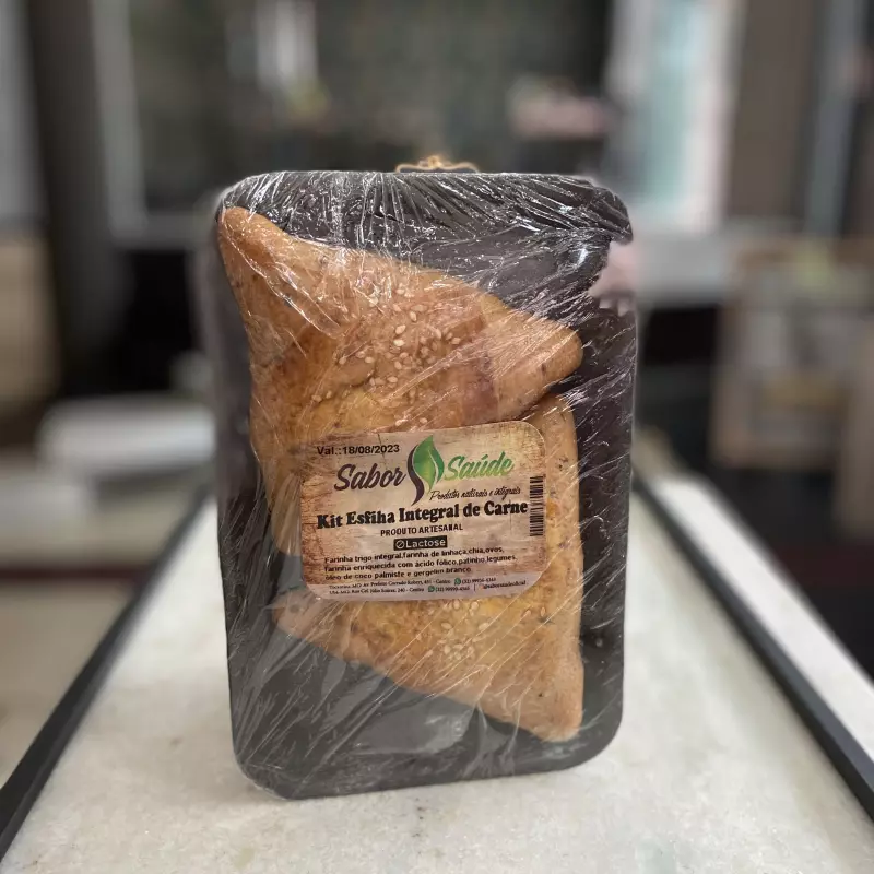 Kit com 2un Esfiha integral de frango