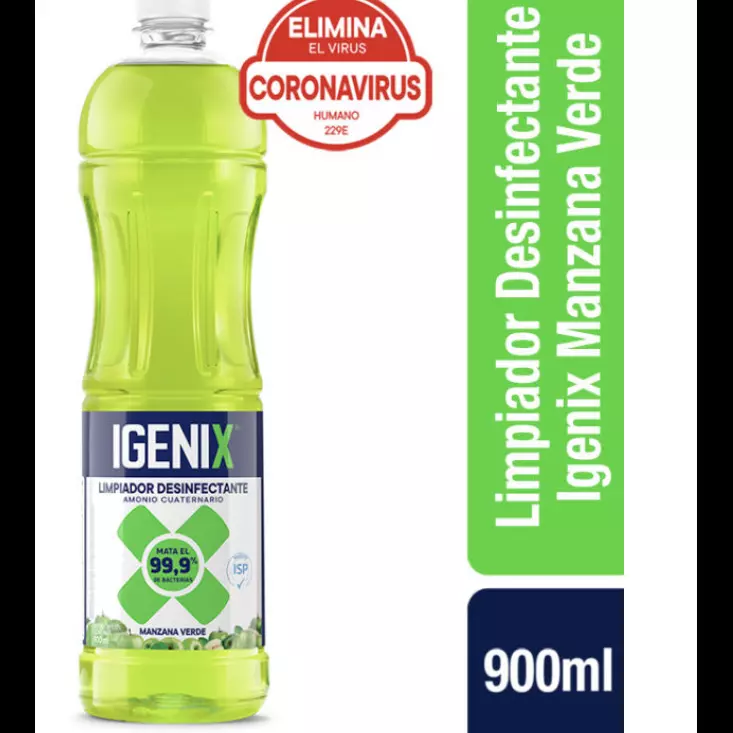 Limpiador igenix manzana verde 900ml