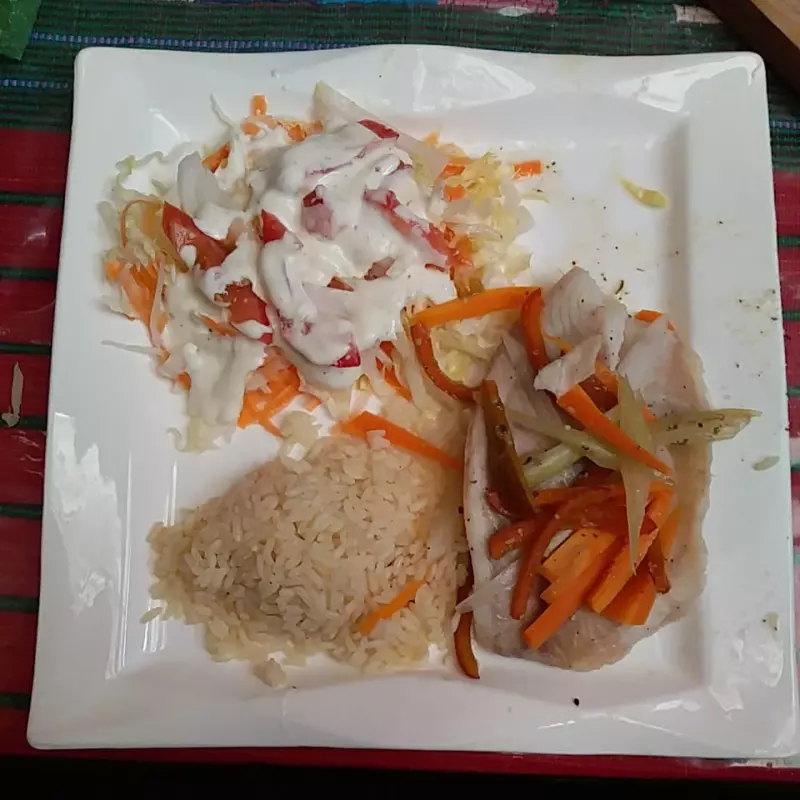 Tilapia Al Vapor