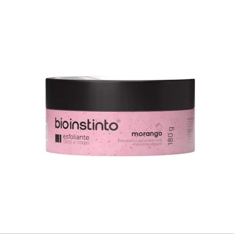 Esfoliante morango bio180g