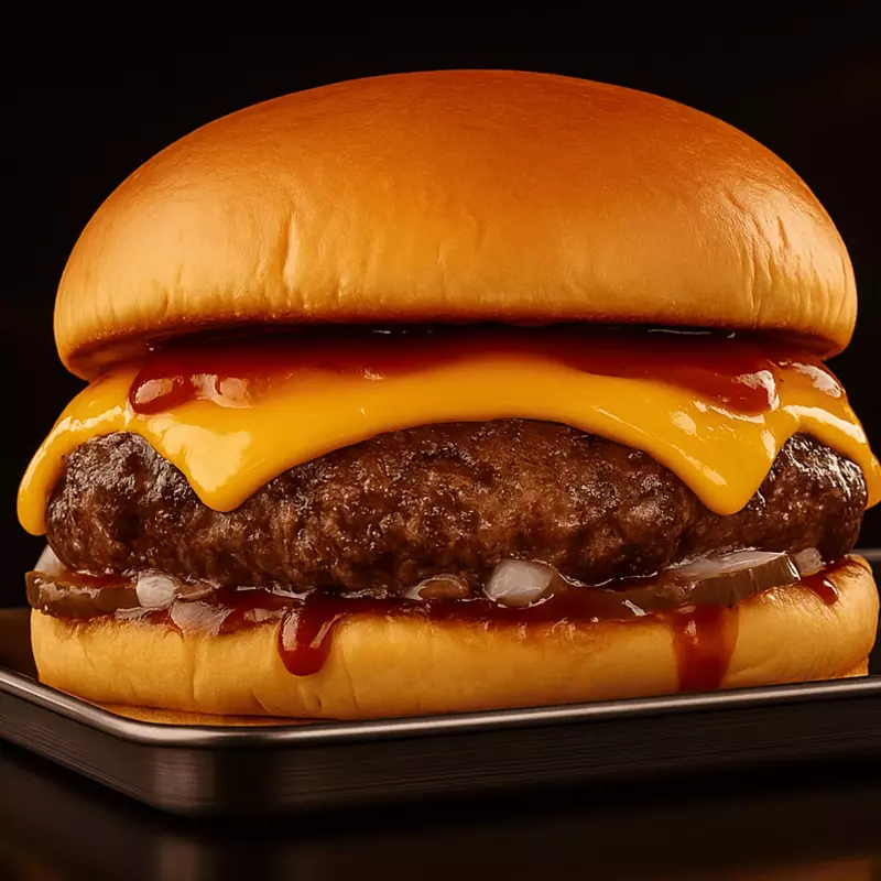 DON'S CHEESE BURG + BATATA