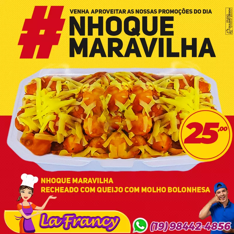 Nhoque Maravilha
