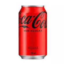 Coca cola zero lata 350ml