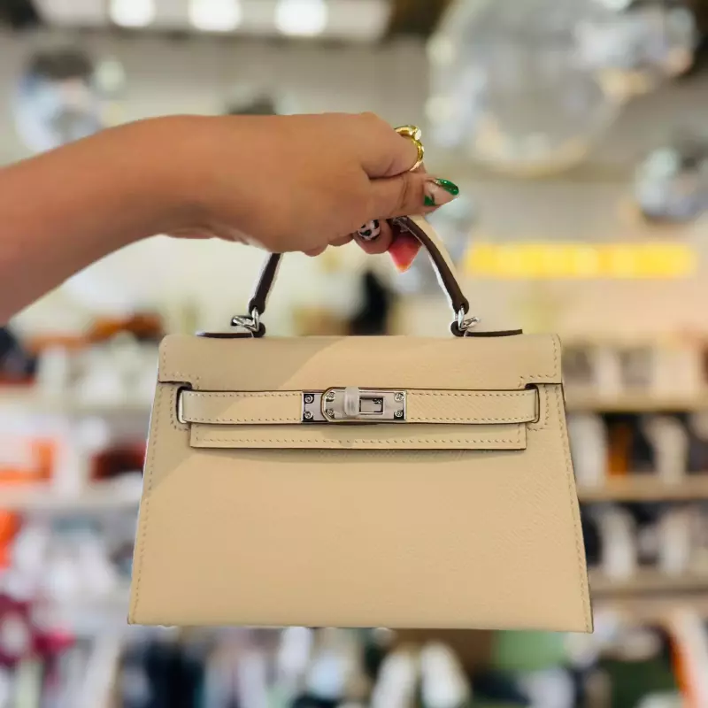 MINI KELLY HERMES BEIGE