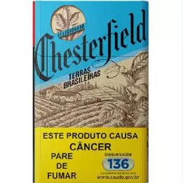 Cigarro Chesterfield AZUL