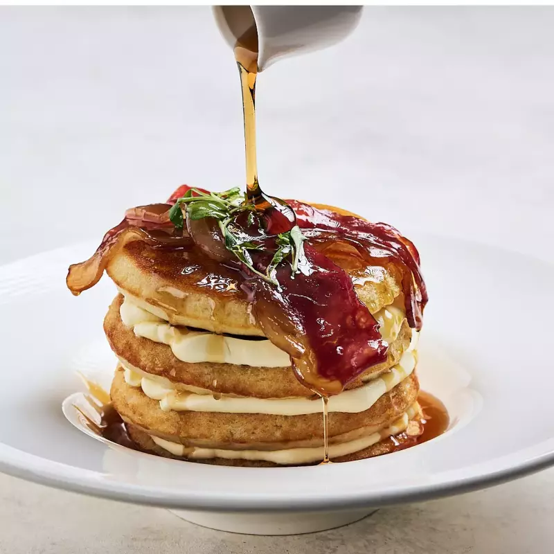 Pancakes con Tocineta