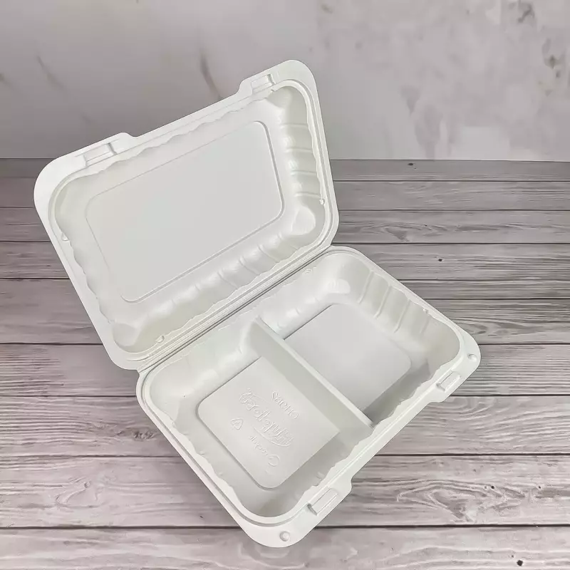 Envase Hueso 962 (Lunchero 2 div)