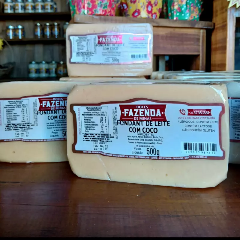 Cocada Tablete c/maracujá