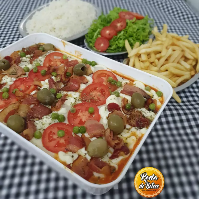 Parmegiana 2 Queijos com Tilapia