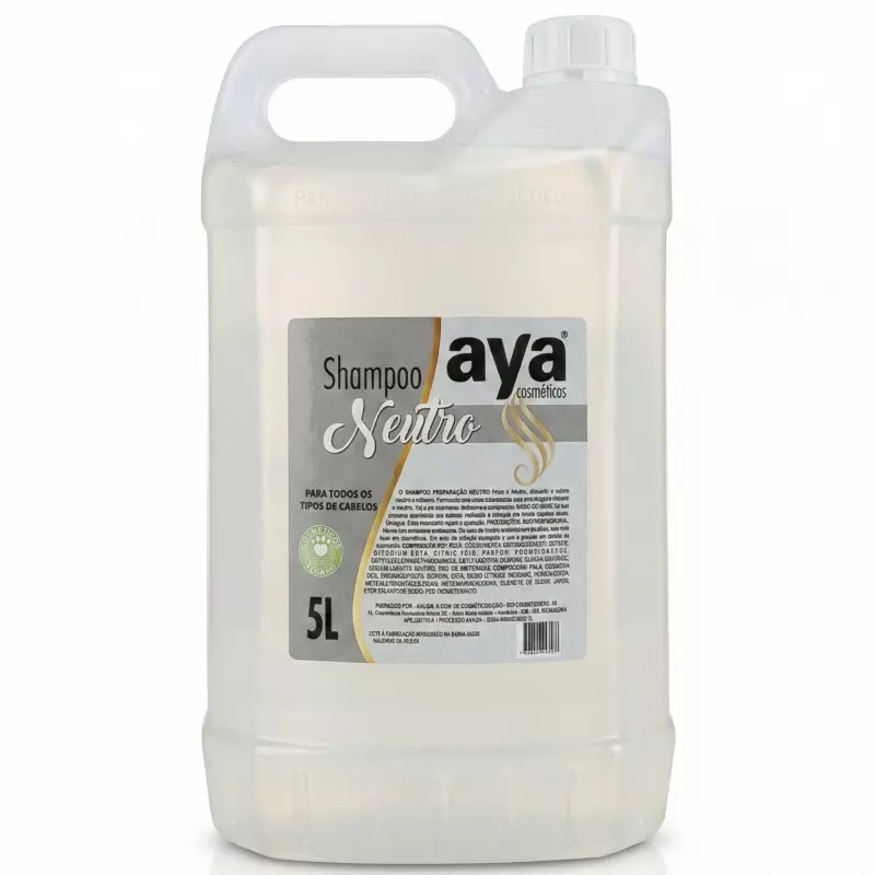 Aya Pro Shampoo Hidratante Galão 5L
