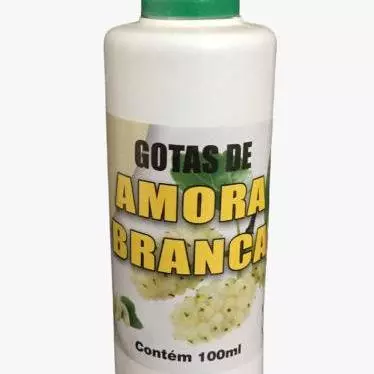 GOTAS DE AMORA BRANCA 100ML