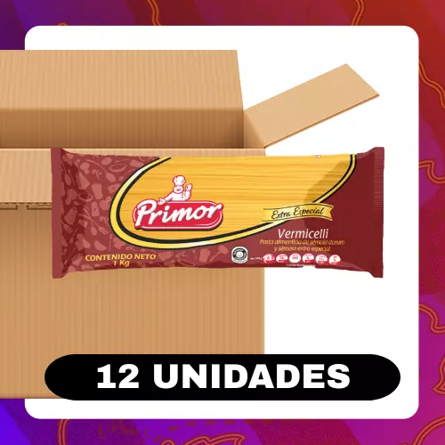 Bulto PrimorEsp Pasta Vermicelli 1kg
