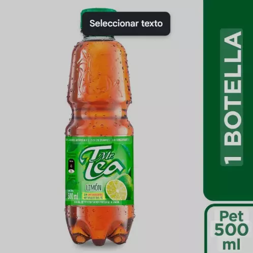 Mr tea limon 500 ml