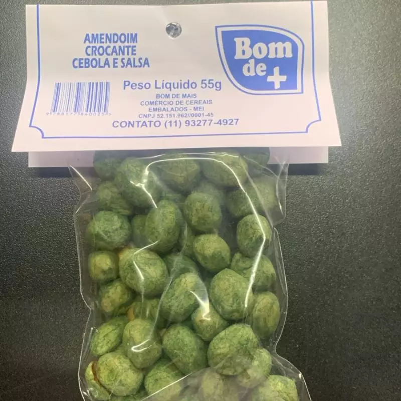 Amendoim Cebola e Salsa
