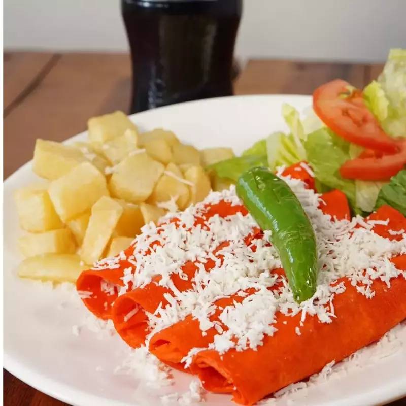 Enchiladas Rojas