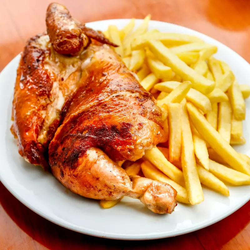 1/2 Pollo a la Brasa