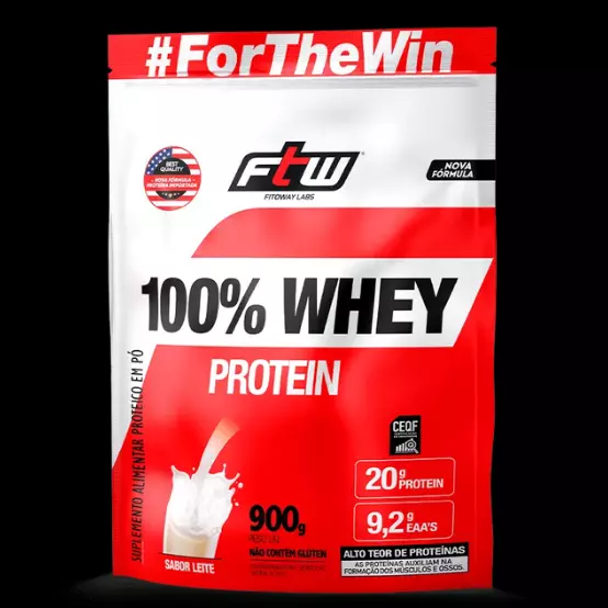 100% Whey Protein FTW 900g