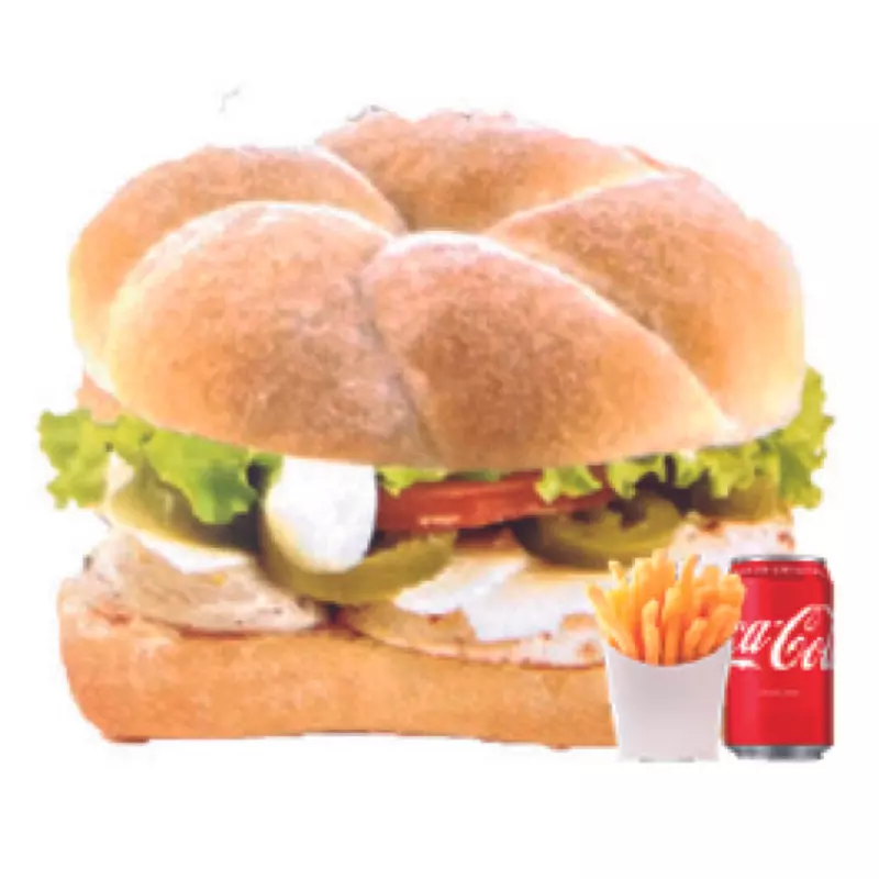 MENÚ GRILL ROOSTER PARMESANO.