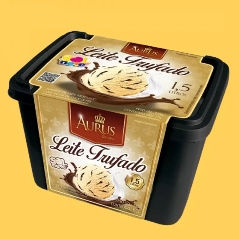 LEITE TRUFADO 1,5L SOL E NEVE
