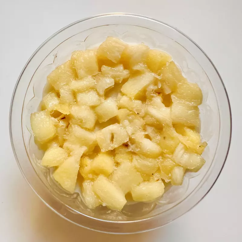 Torta Abacaxi c/ Coco (pedaço)