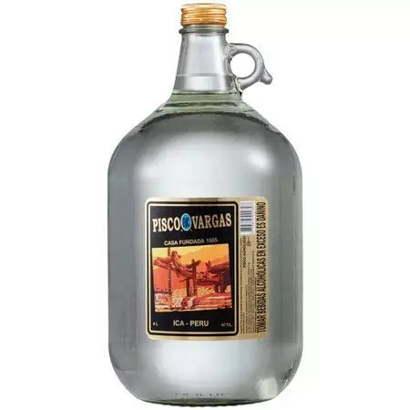 PISCO VARGAS 4 LITROS