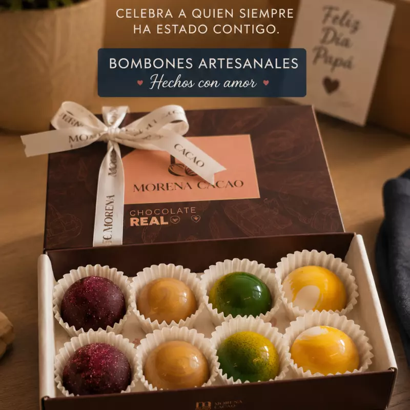 CAJA DE 8 CHOCOLATES
