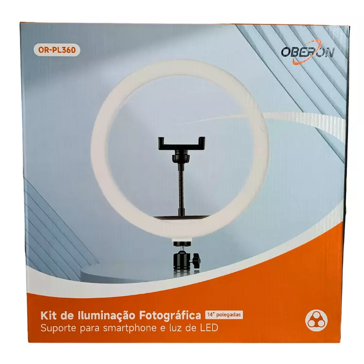 RING LIGHT 14'' OR-PL360 S/TRIPÉ