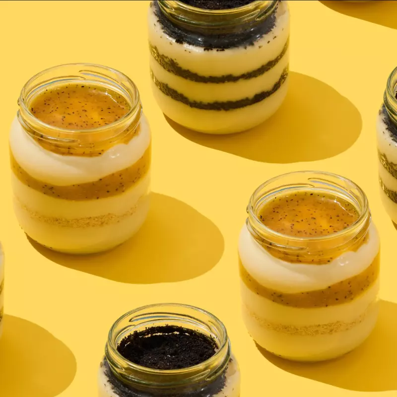 Postre de maracuyá