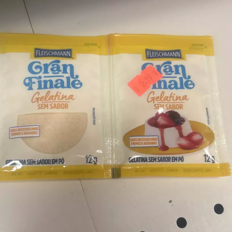 Fleischmann gelatina sem sabor