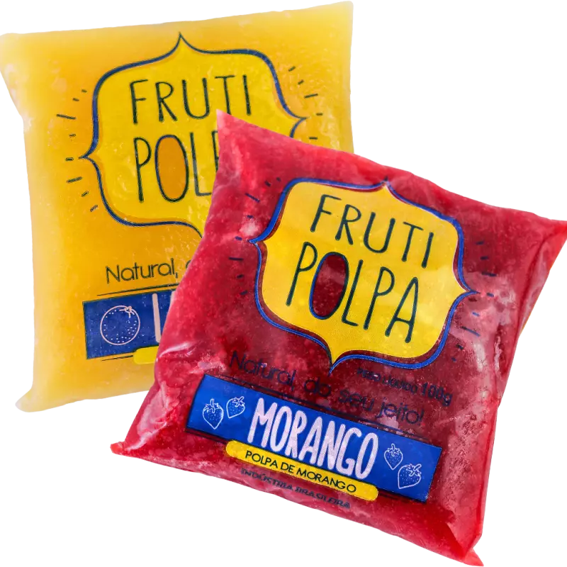 Mix Morango e Laranja Polpa 1 Kg